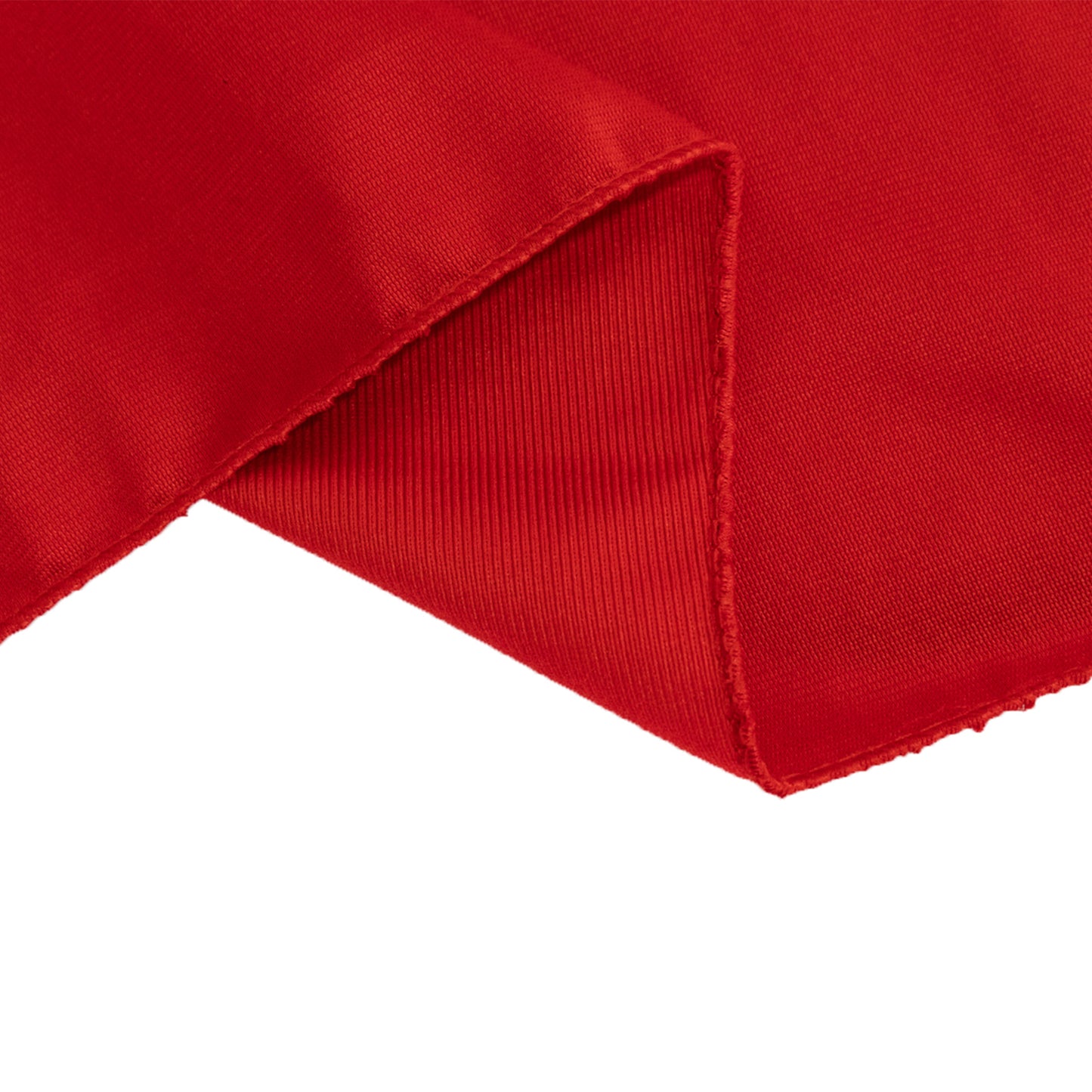 Red Premium Scuba Polyester Wide Table Runner, Wrinkle Free Trade Show Table Runner - 36"x72"