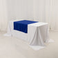 Royal Blue Scuba Polyester Wide Table Runner, Wrinkle Free Trade Show Table Runner - 36"x72"