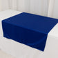 Royal Blue Scuba Polyester Wide Table Runner, Wrinkle Free Trade Show Table Runner - 36"x72"
