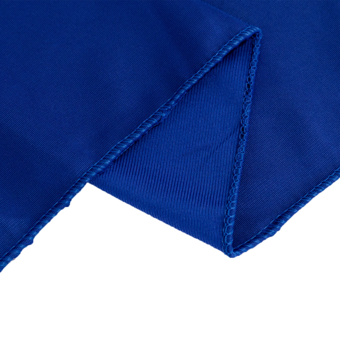 Royal Blue Scuba Polyester Wide Table Runner, Wrinkle Free Trade Show Table Runner - 36"x72"