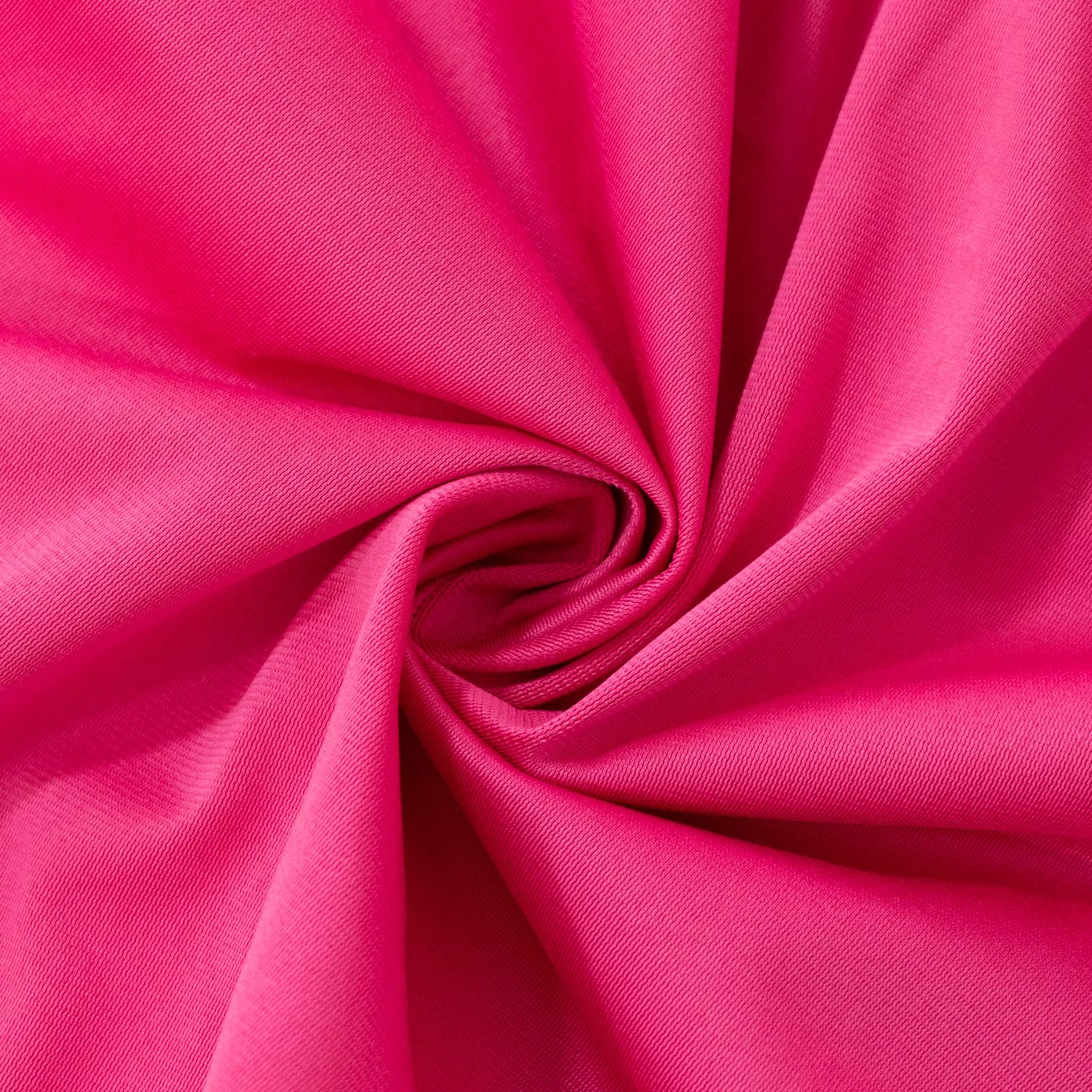 Fuchsia Scuba Polyester Table Runner, Wrinkle Free Table Linen - 12"x108"