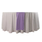 Lavender Lilac Scuba Polyester Table Runner, Wrinkle Free Table Linen - 12"x108"
