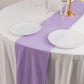 Lavender Lilac Scuba Polyester Table Runner, Wrinkle Free Table Linen - 12"x108"