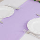 Lavender Lilac Scuba Polyester Table Runner, Wrinkle Free Table Linen - 12"x108"