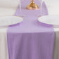 Lavender Lilac Scuba Polyester Table Runner, Wrinkle Free Table Linen - 12"x108"