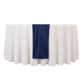 Navy Blue Scuba Polyester Table Runner, Wrinkle Free Table Linen - 12"x108"