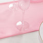 Pink Scuba Polyester Table Runner, Wrinkle Free Table Linen - 12"x108"