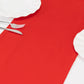 Red Scuba Polyester Table Runner, Wrinkle Free Table Linen - 12"x108"