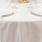 Shimmer Silver Scuba Polyester Table Runner, Wrinkle Free Table Linen - 12"x108"