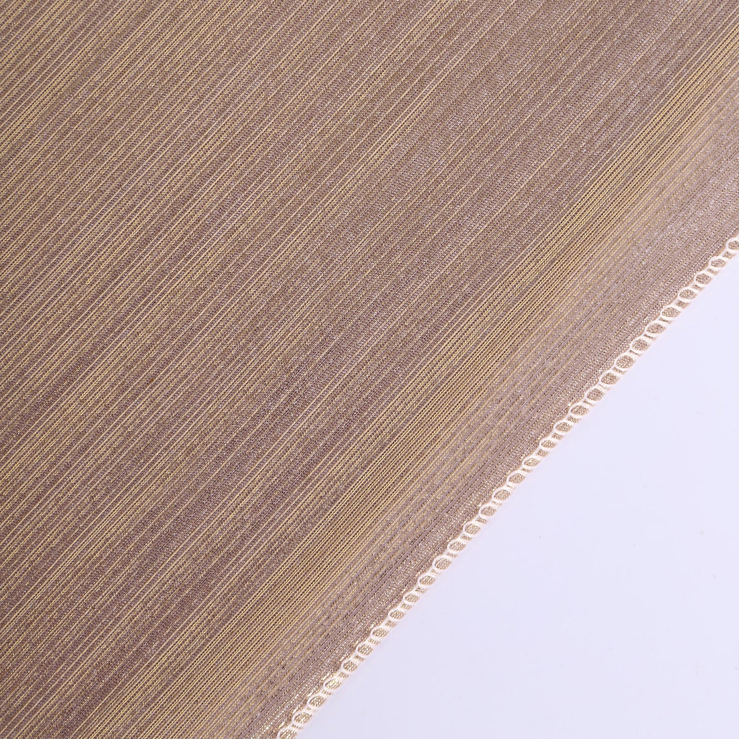 Blush shimmer sequin table runner with a sparkling glitter finish.