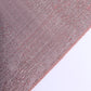Rose gold shimmer sequin table runner, wrinkle-free and sparkling.