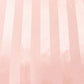 Dusty rose satin stripe table runner, elegant and stylish for any occasion.