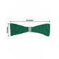 5 Pack | Hunter Emerald Green Metallic Shimmer Tinsel Spandex Chair Sashes