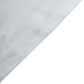 22inchx78inch Silver DIY Premium Designer Chiffon Chair Sashes