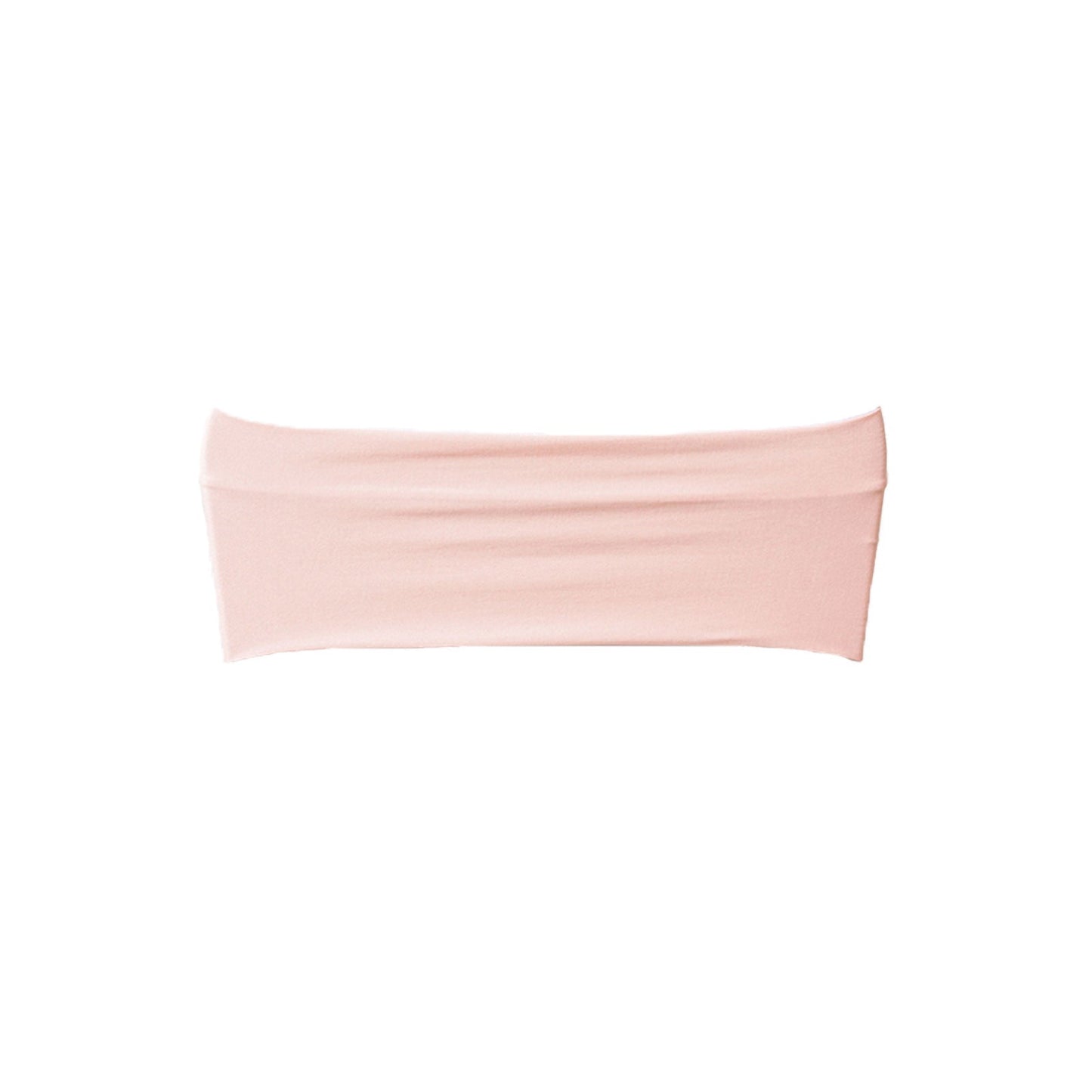 5 pack | 5"x12" Rose Gold | Blush Spandex Stretch Chair Sash