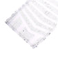 Silver geometric diamond sequin chair sash, 6"x 88", pack of 5.