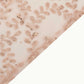 5 Pack Rose Gold Tulle Wedding Chair Sashes with Leaf Vine Embroidered Sequins - 6"x88"