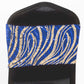 5 Pack Royal Blue Gold Wave Chair Sash Bands With Embroidered Sequins