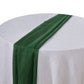 6ft Hunter Emerald Green Chiffon Table Runner