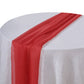 6ft Red Chiffon Table Runner