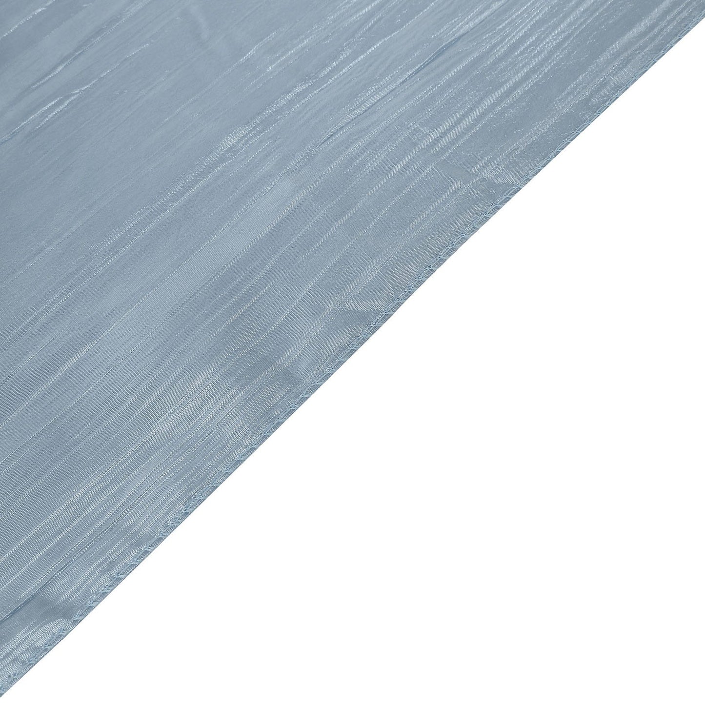 Chair Sashes 5 Pack In 6 Inch x 106 Inch Dusty Blue Accordion Crinkle Taffeta