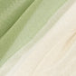 Dusty sage green and beige shimmer sheer table runners, wrinkle-free. #whtbkgd
