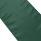 Emerald green satin chair sashes, 6"x106", pack of 5. #whtbkgd