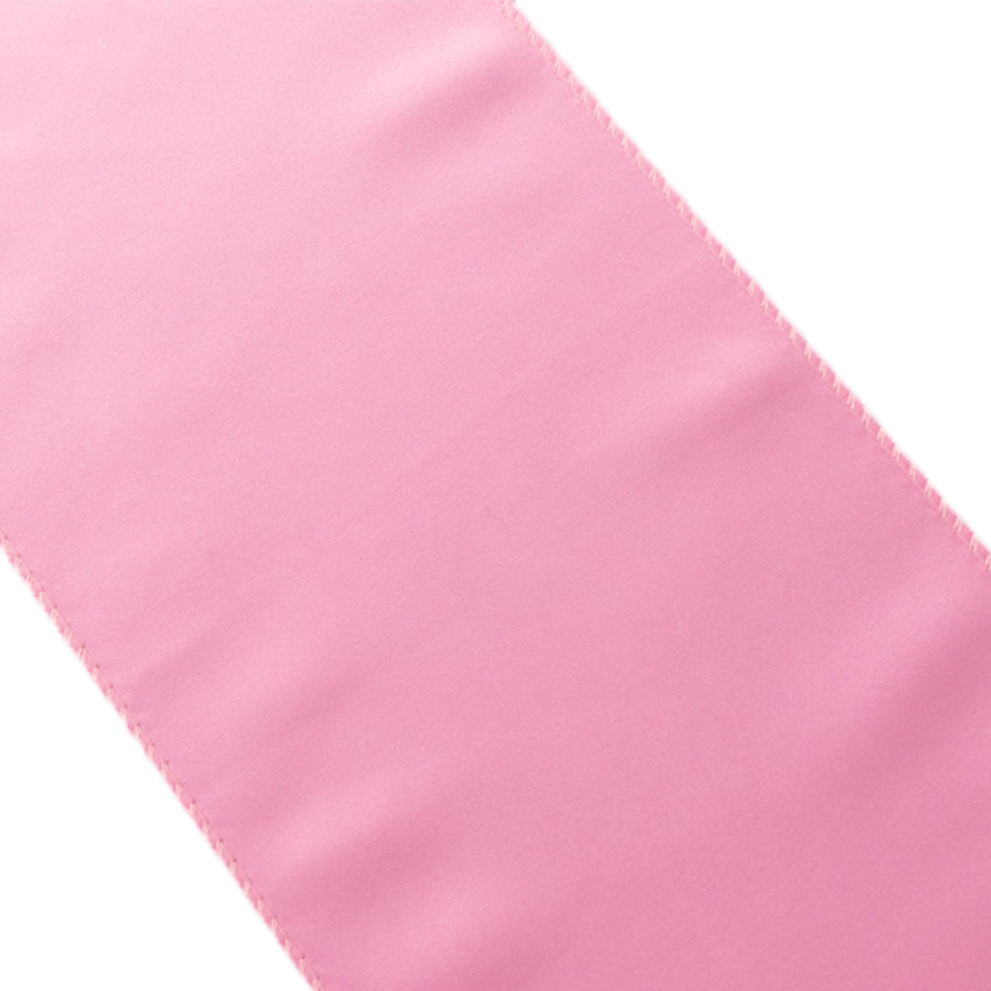 Pink satin chair sashes, perfect for elegant events and decorations. #whtbkgd