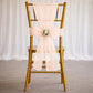20 Pack Organza Chair Sashes Blush 6"x108" – Reusable Sheer Wedding Chair Bows