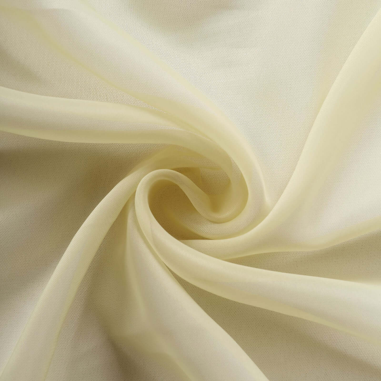 Champagne organza chair sashes for weddings, 20 pack, reusable and sheer.