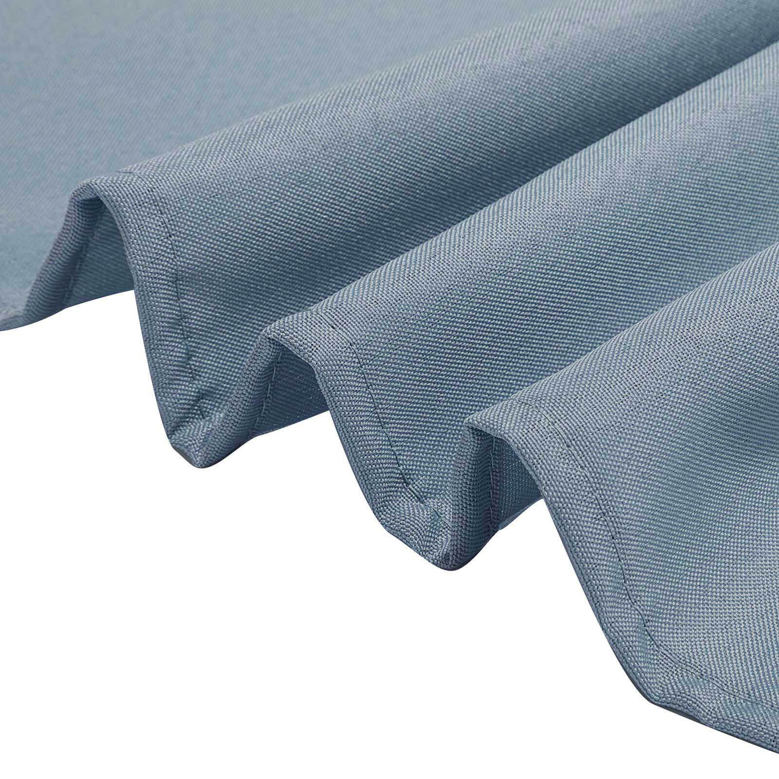 6 Inch x 108 Inch Polyester Dusty Blue Chair Sashes 5 Pack