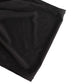 5 Pack Black Wide Ruffled Fitted Spandex Chair Sash Band - 8"x13"