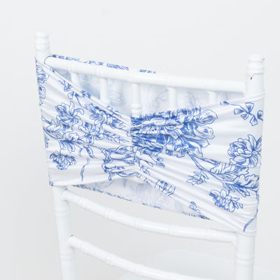 Styling ideas for French Toile Chair Sashes