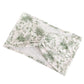 5 Pack Dusty Sage Green Wide Ruffled Spandex Chair Sash Band in French Toile Floral Pattern - 8"x13"