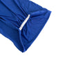 5 Pack Royal Blue Wide Ruffled Fitted Spandex Chair Sash Band - 8"x13"