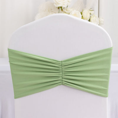 Durability and Practicality of Sage Green Chair Sash Bands