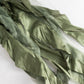 Dusty sage green chiffon satin chair sashes, elegant and flowing.