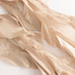 5 Pack Nude Curly Willow Chiffon Satin Chair Sashes