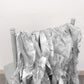 5 Pack Silver Curly Willow Chiffon Satin Chair Sashes