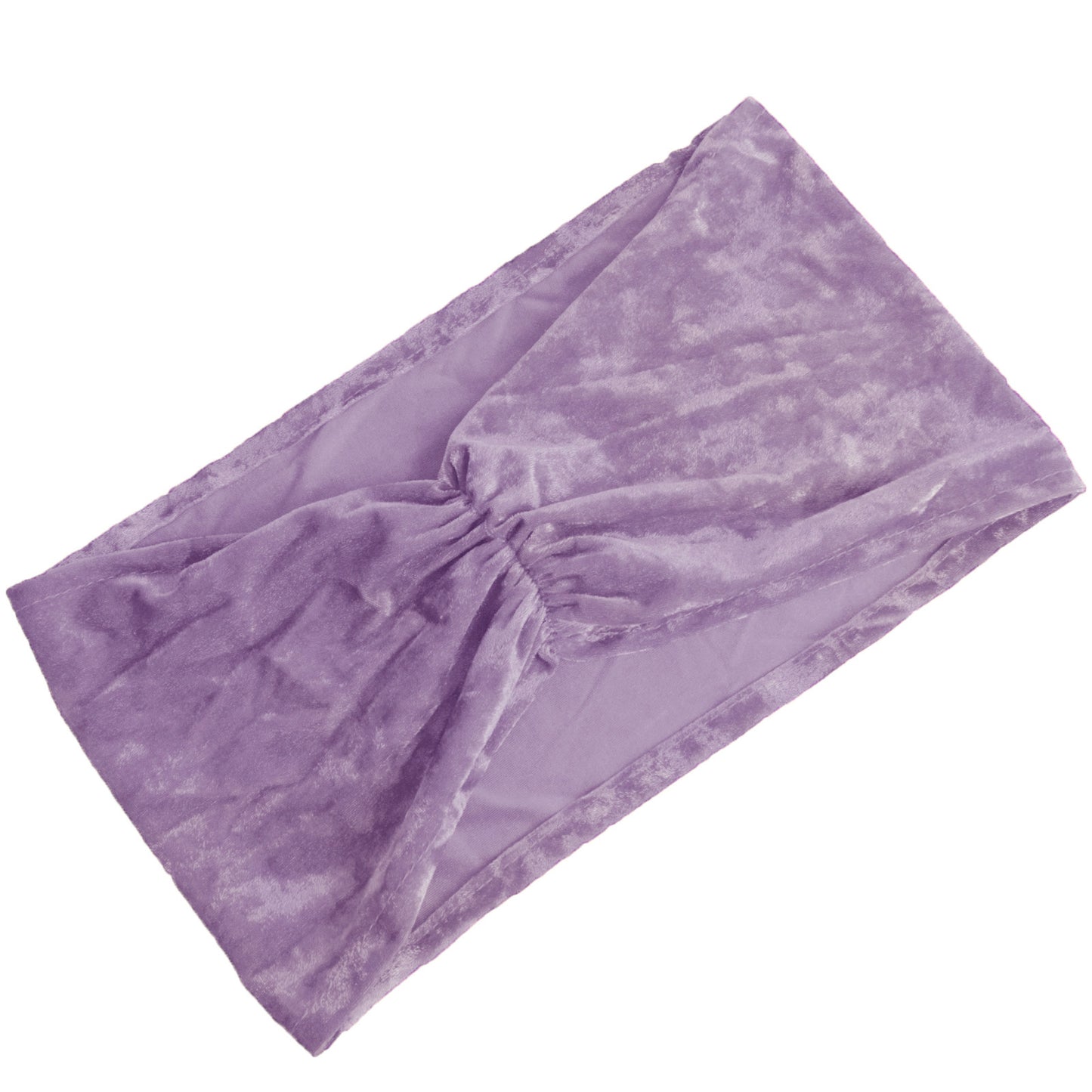 5 Pack Crushed Velvet Chair Bands Lavender Lilac Wide Ruffle Style - Textured Chair Sashes for Stunn