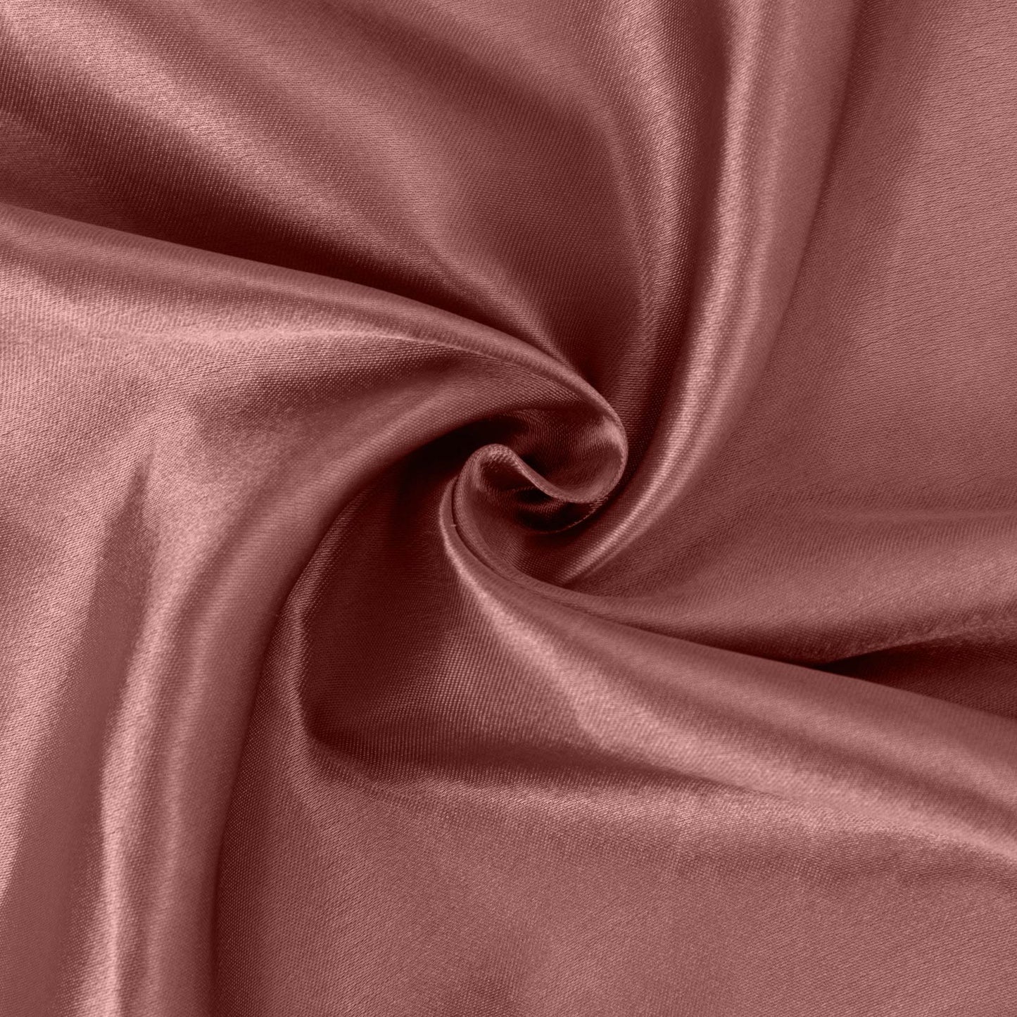 10 Yards x 54" Cinnamon Rose Satin Fabric Bolt