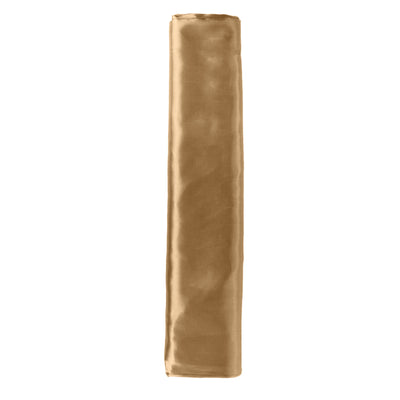 Luxurious Look of Taupe Satin Fabric Bolt