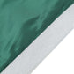 14ft Hunter Emerald Green Curly Willow Taffeta Table Skirt