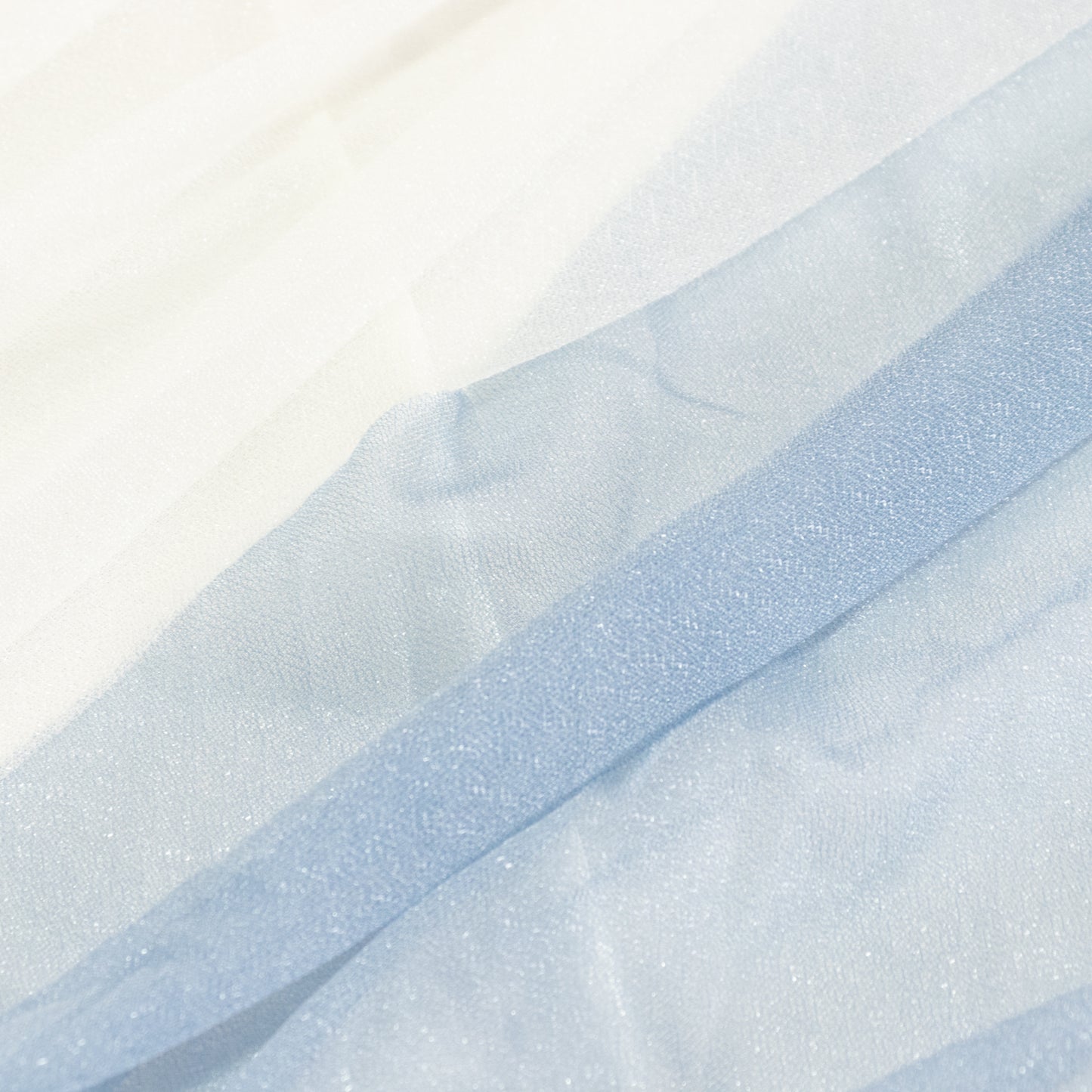 Dusty Blue sheer fabric with soft