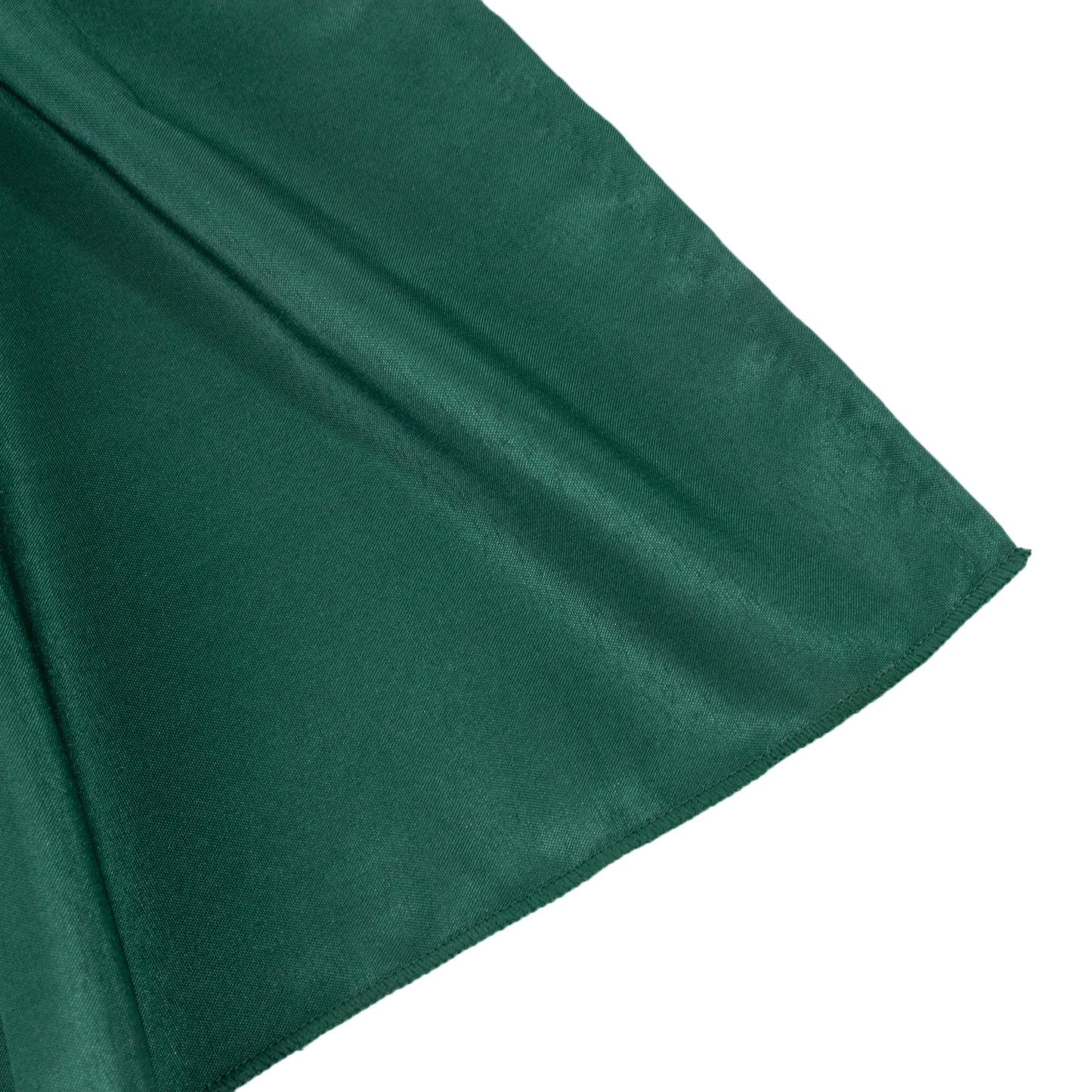 Portable Stage Skirt Hunter Emerald Green Polyester Platform Skirting Cloth for Events, Performances & Wedding Staging - 16"x10ft
