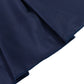 Portable Stage Skirt Navy Blue Polyester Platform Skirting Cloth for Events, Performances & Wedding Staging - 16"x10ft