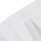 Portable Stage Skirt White Polyester Platform Skirting Cloth for Events, Performances & Wedding Staging - 16"x10ft
