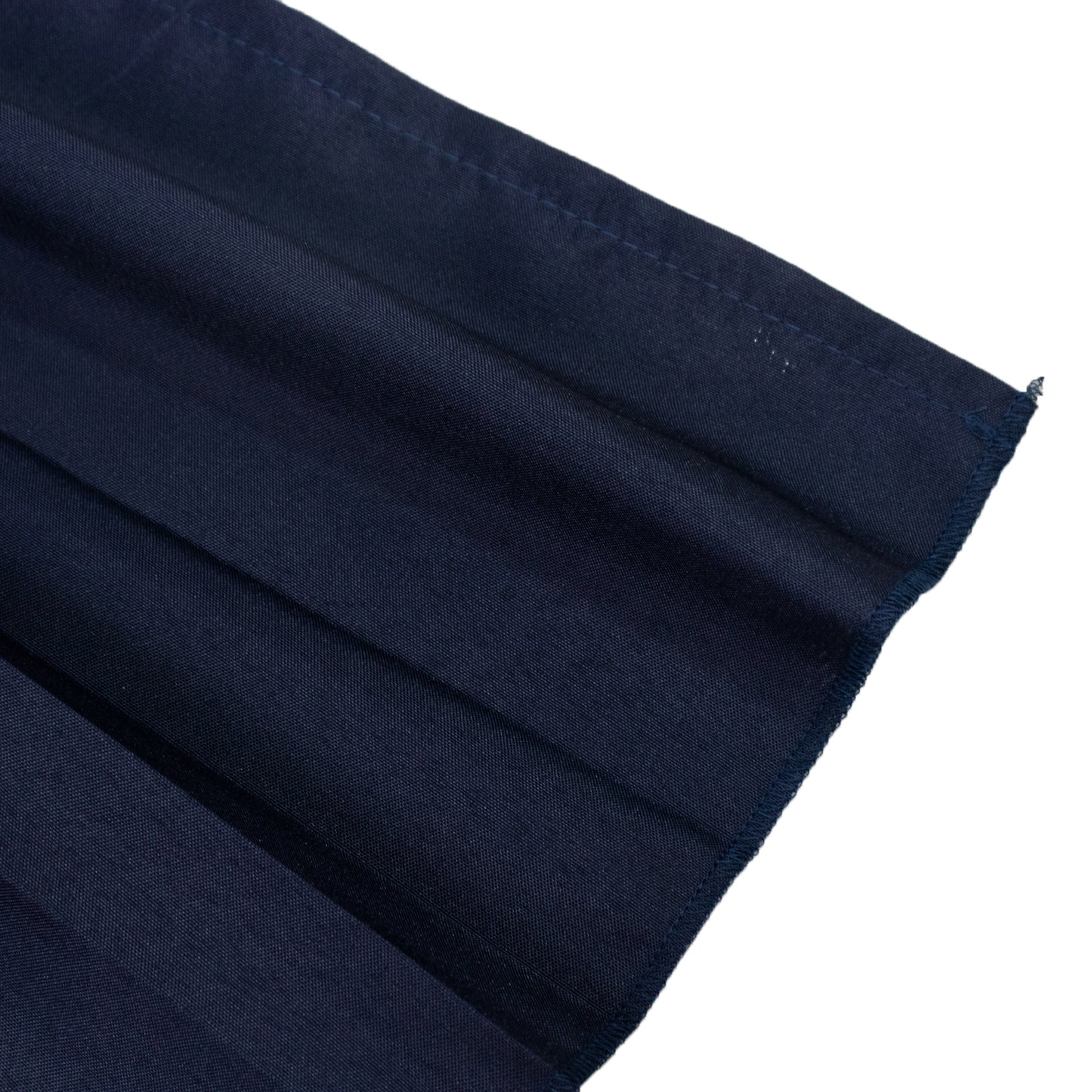 Portable Stage Skirt Navy Blue Polyester Platform Skirting Cloth for Events, Performances & Wedding Staging - 24"x20ft