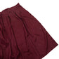 Portable Stage Skirt Burgundy Polyester Platform Skirting Cloth for Events, Performances & Wedding Staging - 36"x20ft