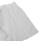 Portable Stage Skirt White Polyester Platform Skirting Cloth for Events, Performances & Wedding Staging - 36"x20ft